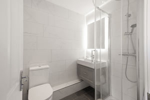 Ensuite shower room to bedroom 1- click for photo gallery